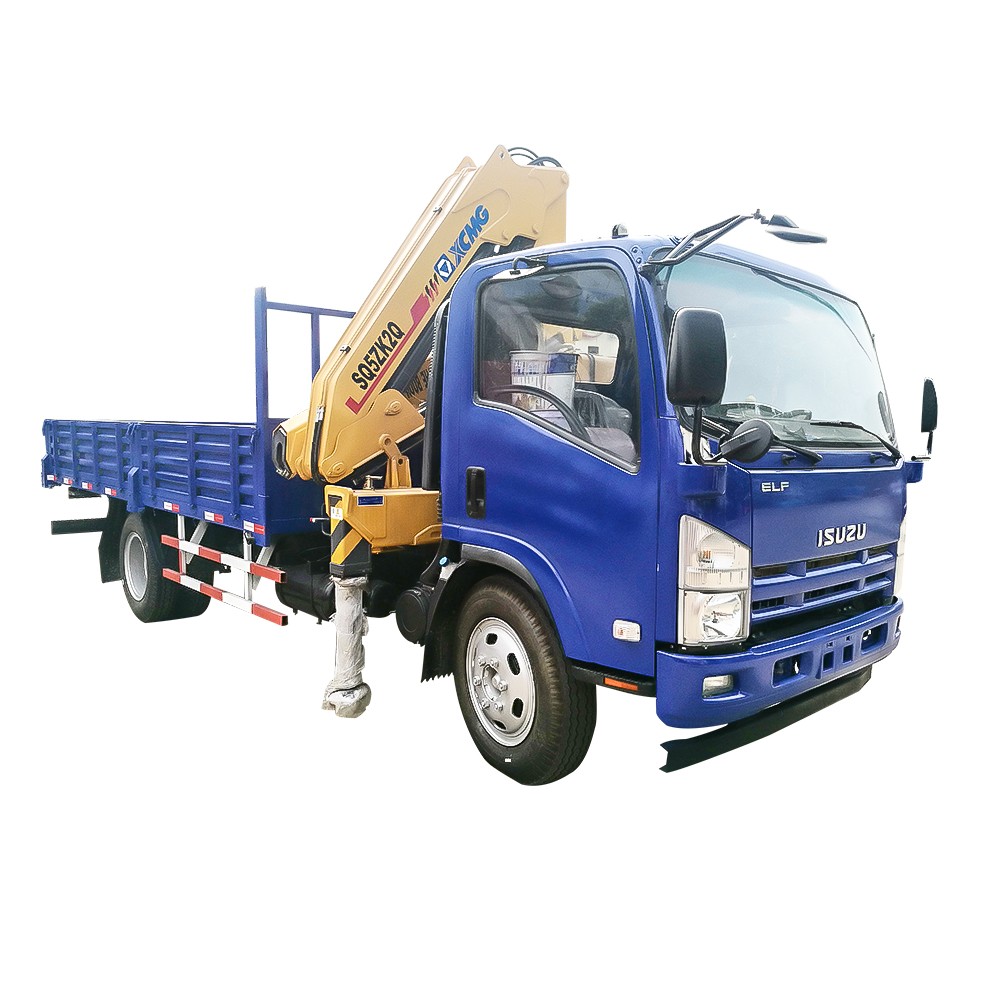 6 চাকা 5ton ট্রাক ক্রেন